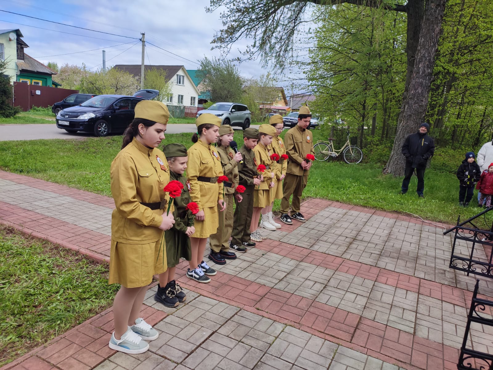 Митинг в деревне Турово