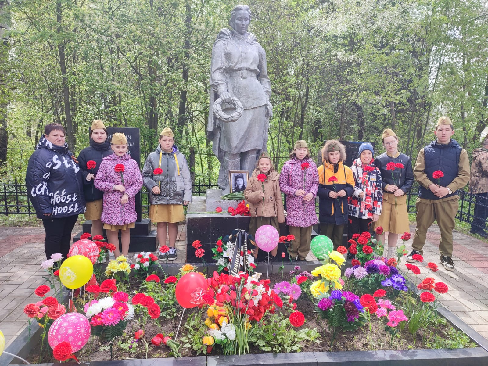 Митинг в деревне Турово
