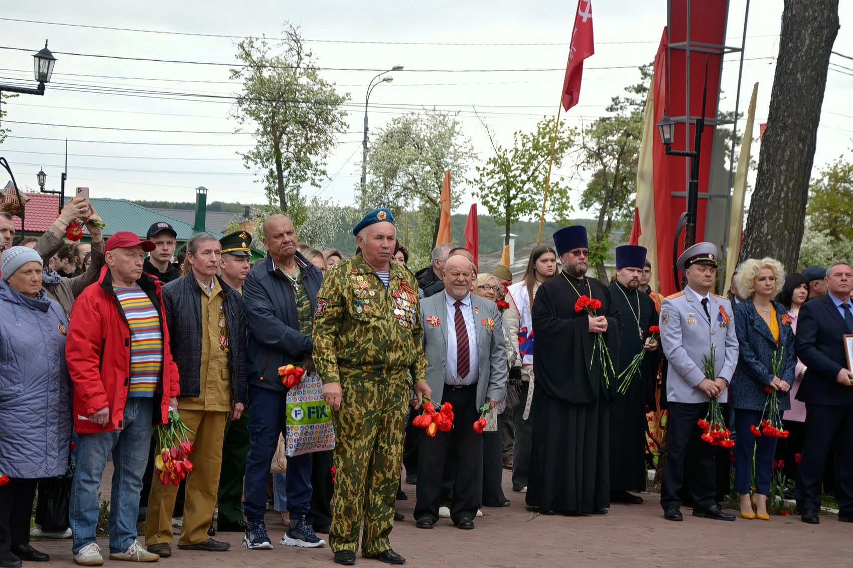 День Победы в Озёрах