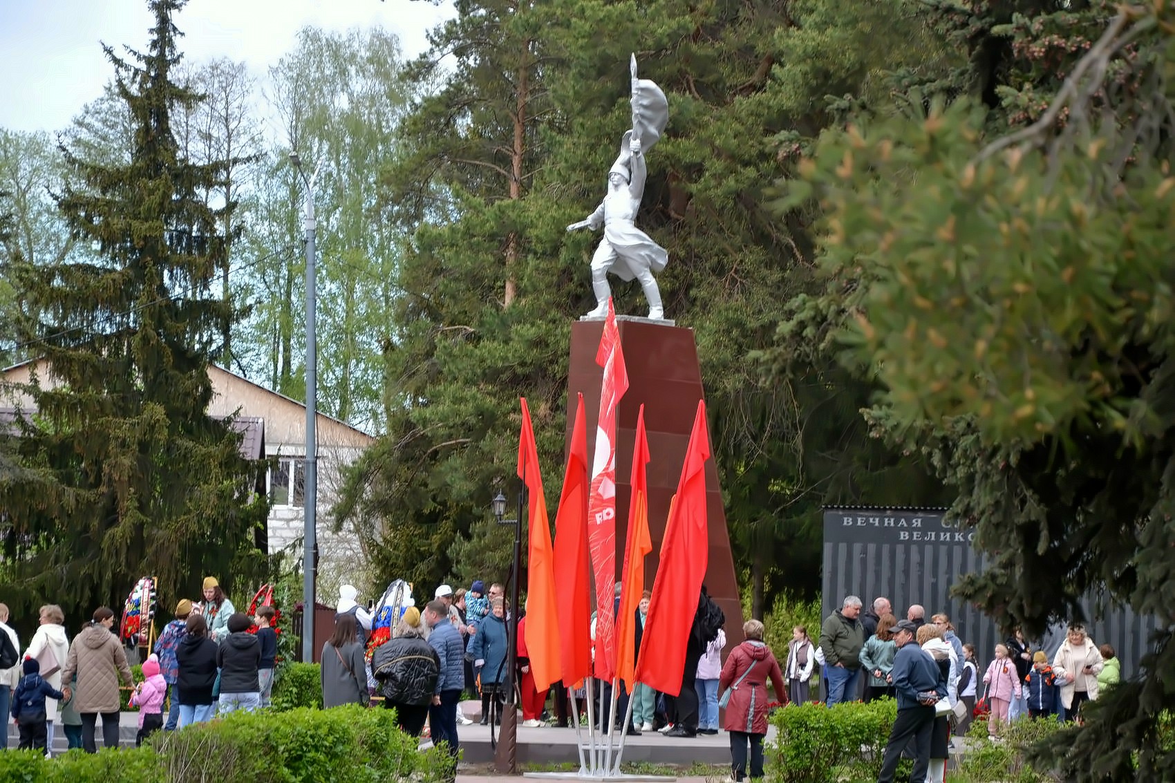 День Победы в Озёрах