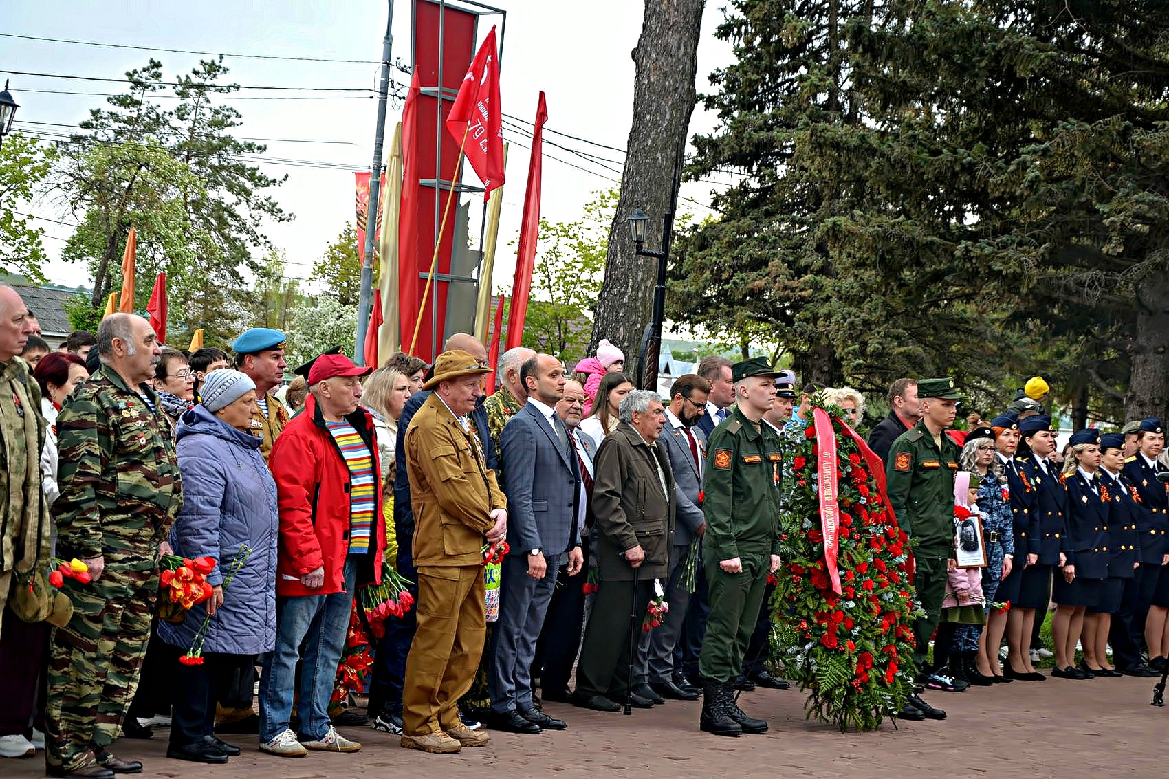 День Победы в Озёрах