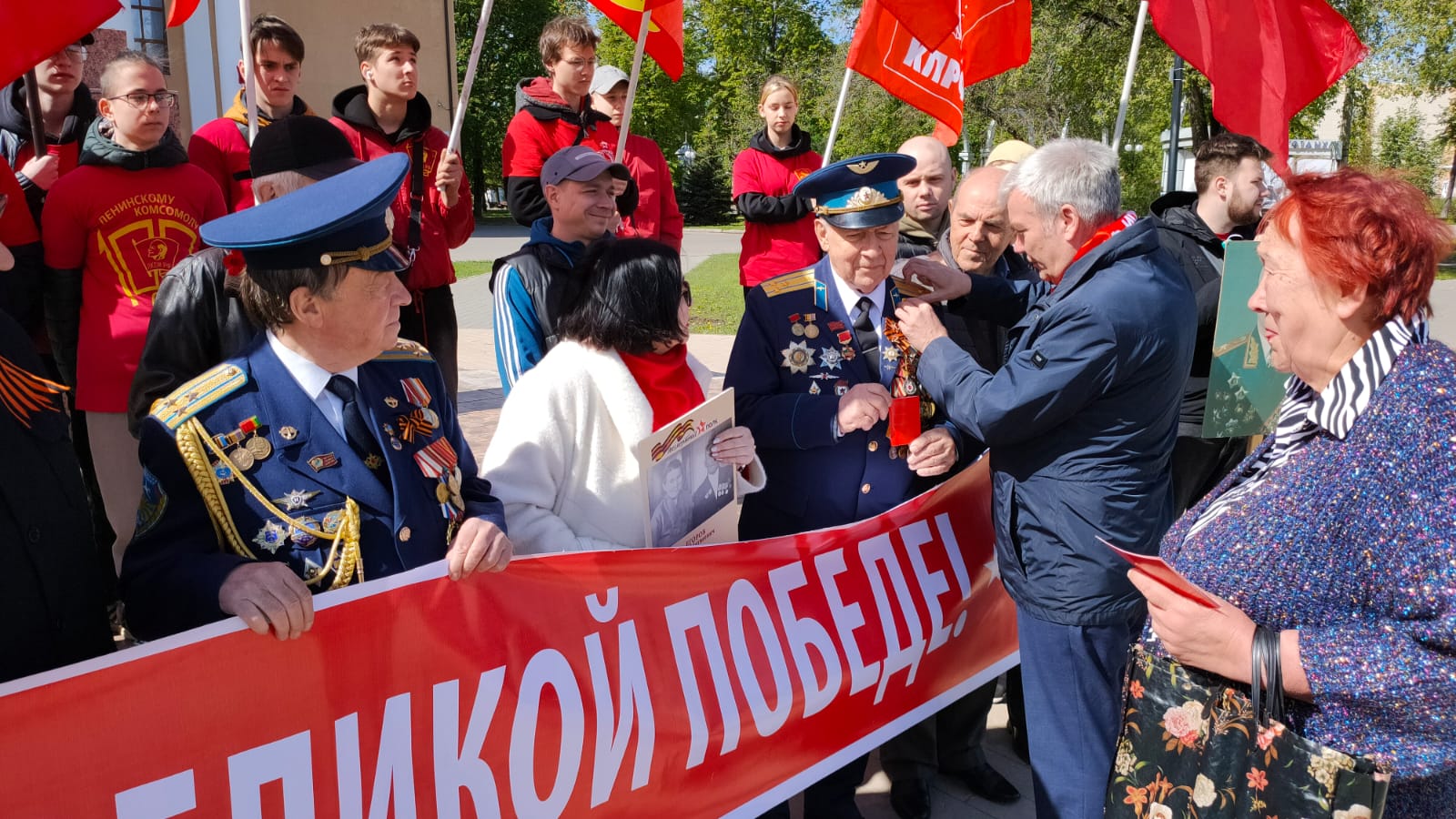 Люберцы помнят день Великой Победы!