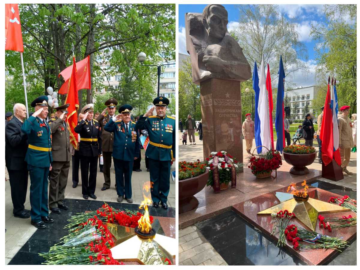 У Вечного огня в Юбилейном