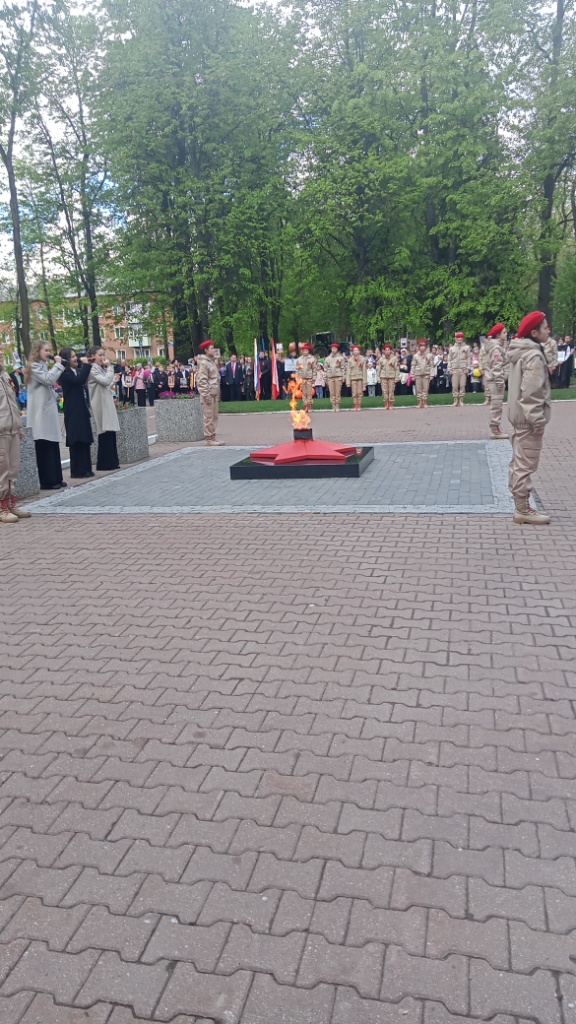 Возложение цветов в Кашире
