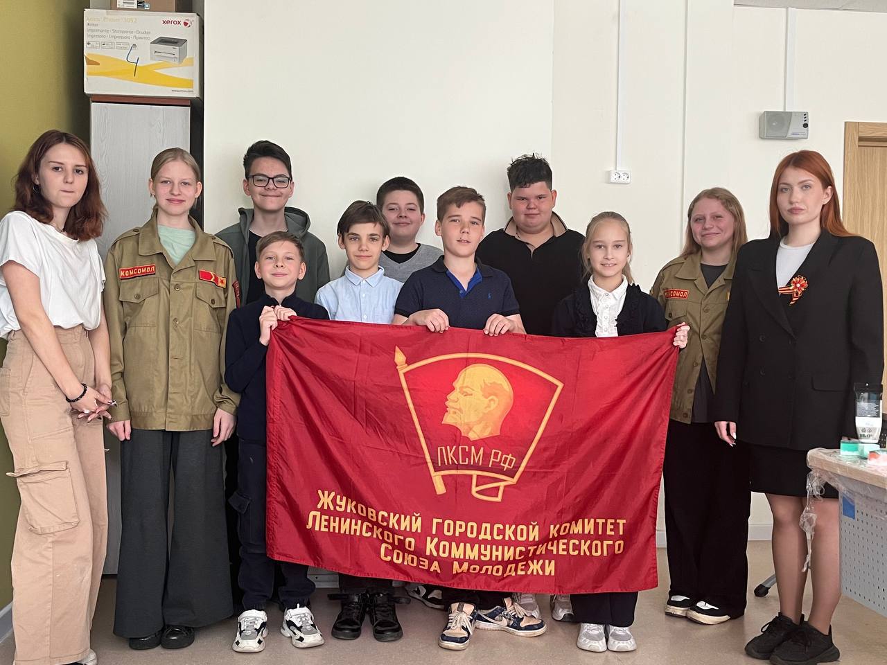 «Знамя нашей Победы» в школах Жуковского