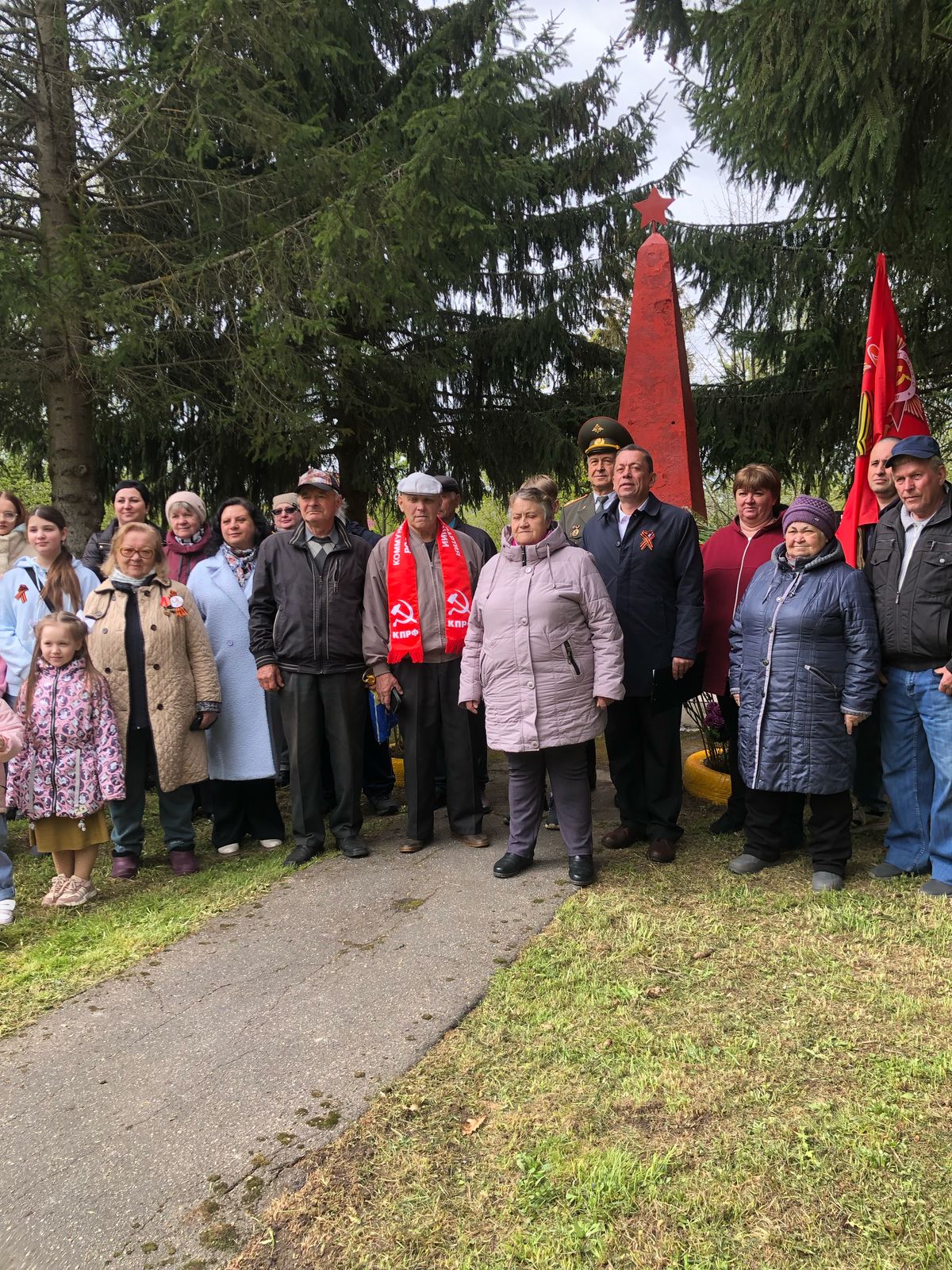 Деревня Стрешневы Горы отметила День Победы Советского народа в Великой Отечественной войне