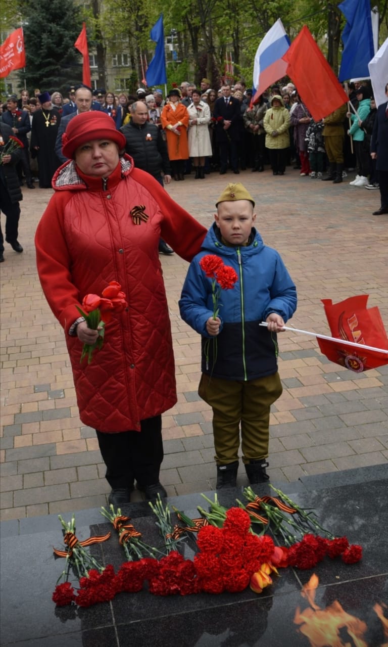Жители Лотошино отметили 80-летие Великой Победы советского народа в Великой Отечественной войне