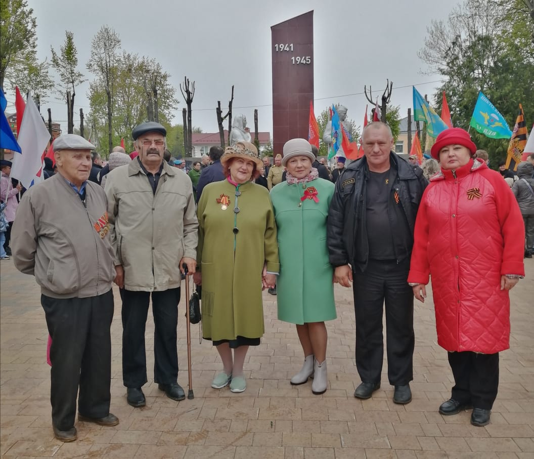 Жители Лотошино отметили 80-летие Великой Победы советского народа в Великой Отечественной войне