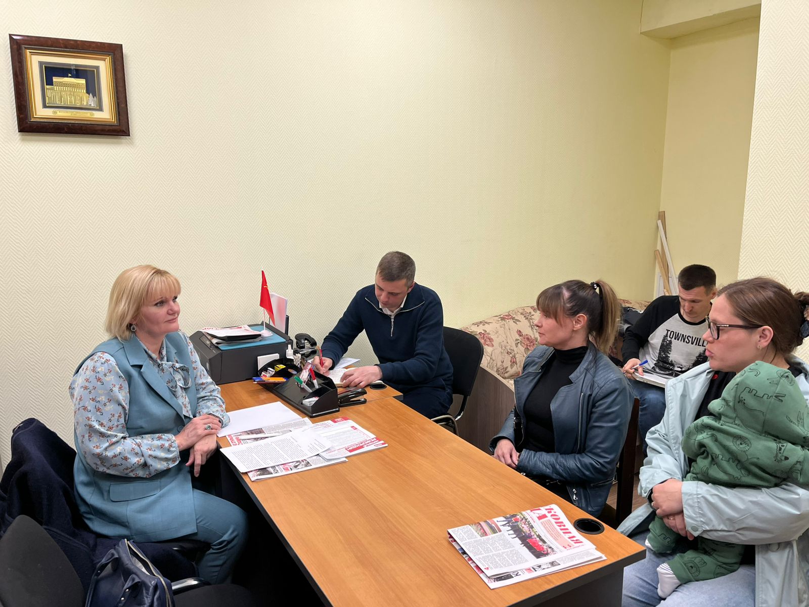 На приеме у депутата