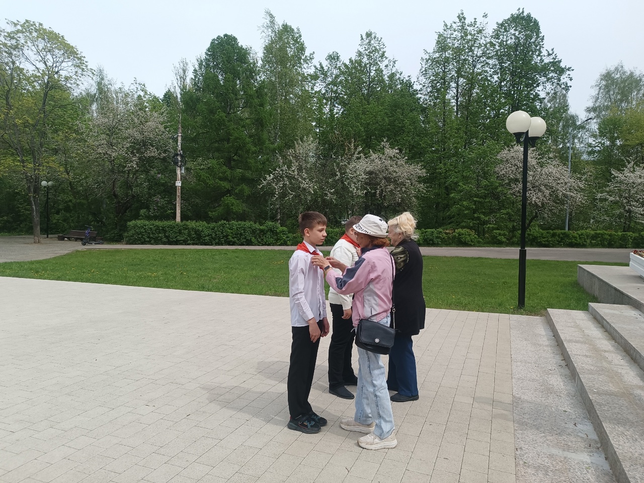 Пионерское пополнение
