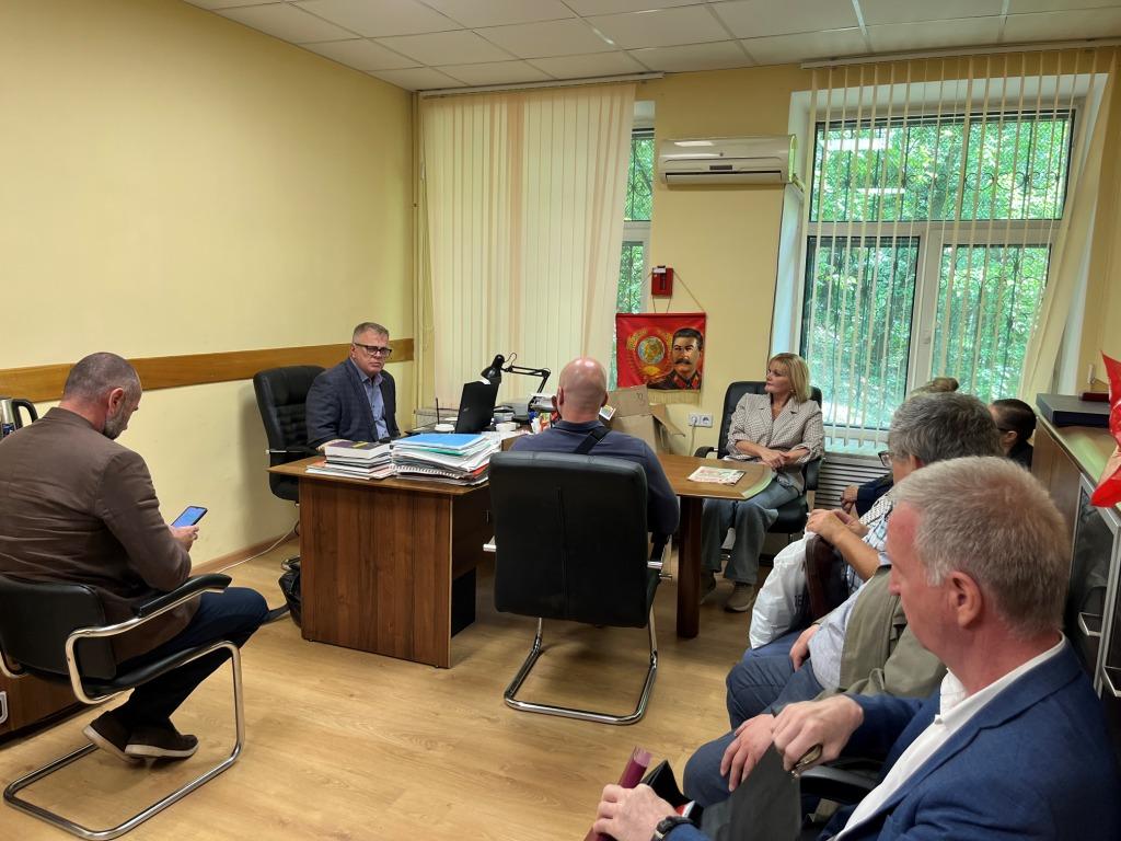 Состоялся Пленум МК КПРФ и совещание первых секретарей городских организаций подмосковного Обкома (23.06.2025)