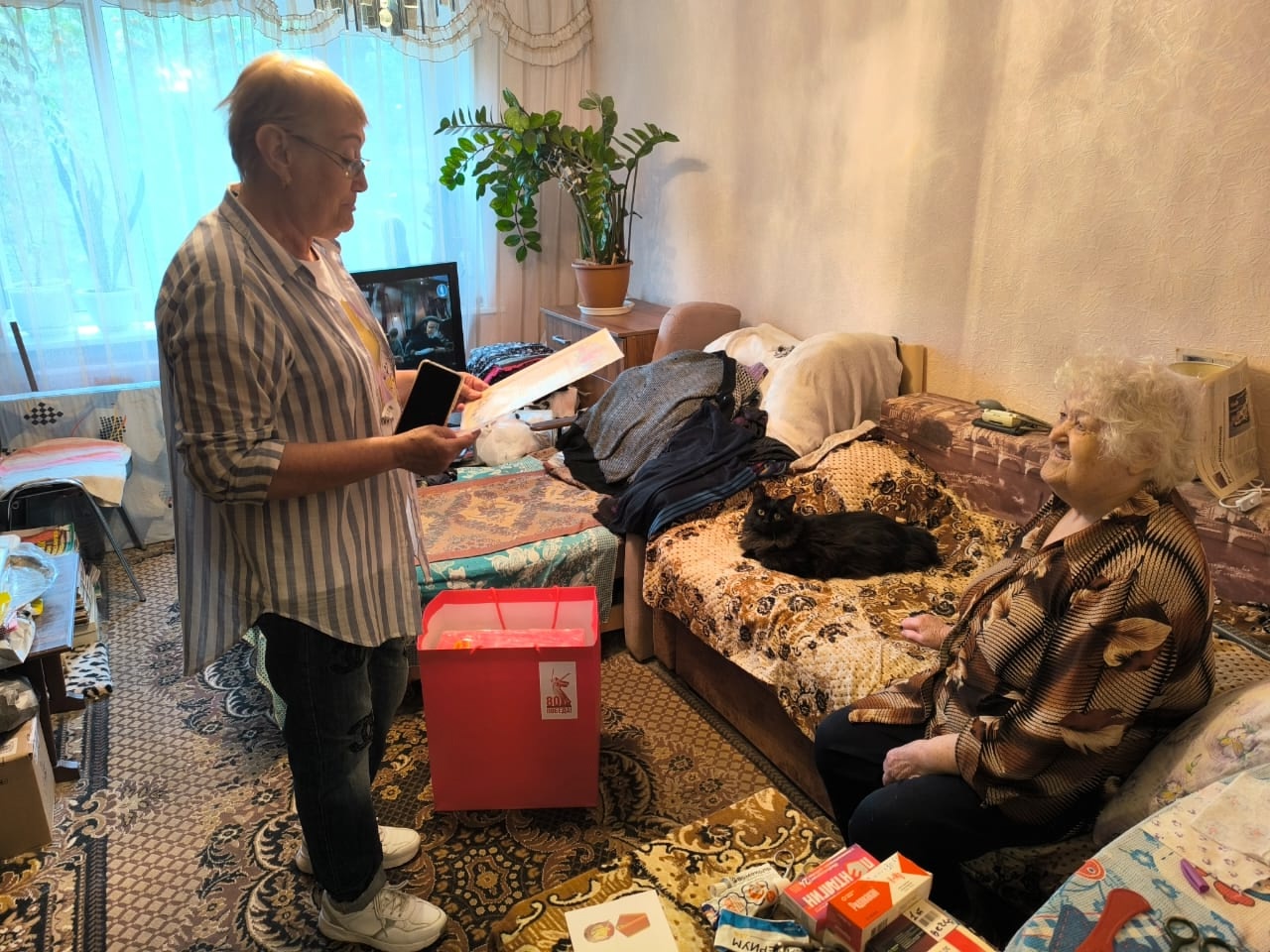 Поздравляем наших уважаемых «Детей войны»
