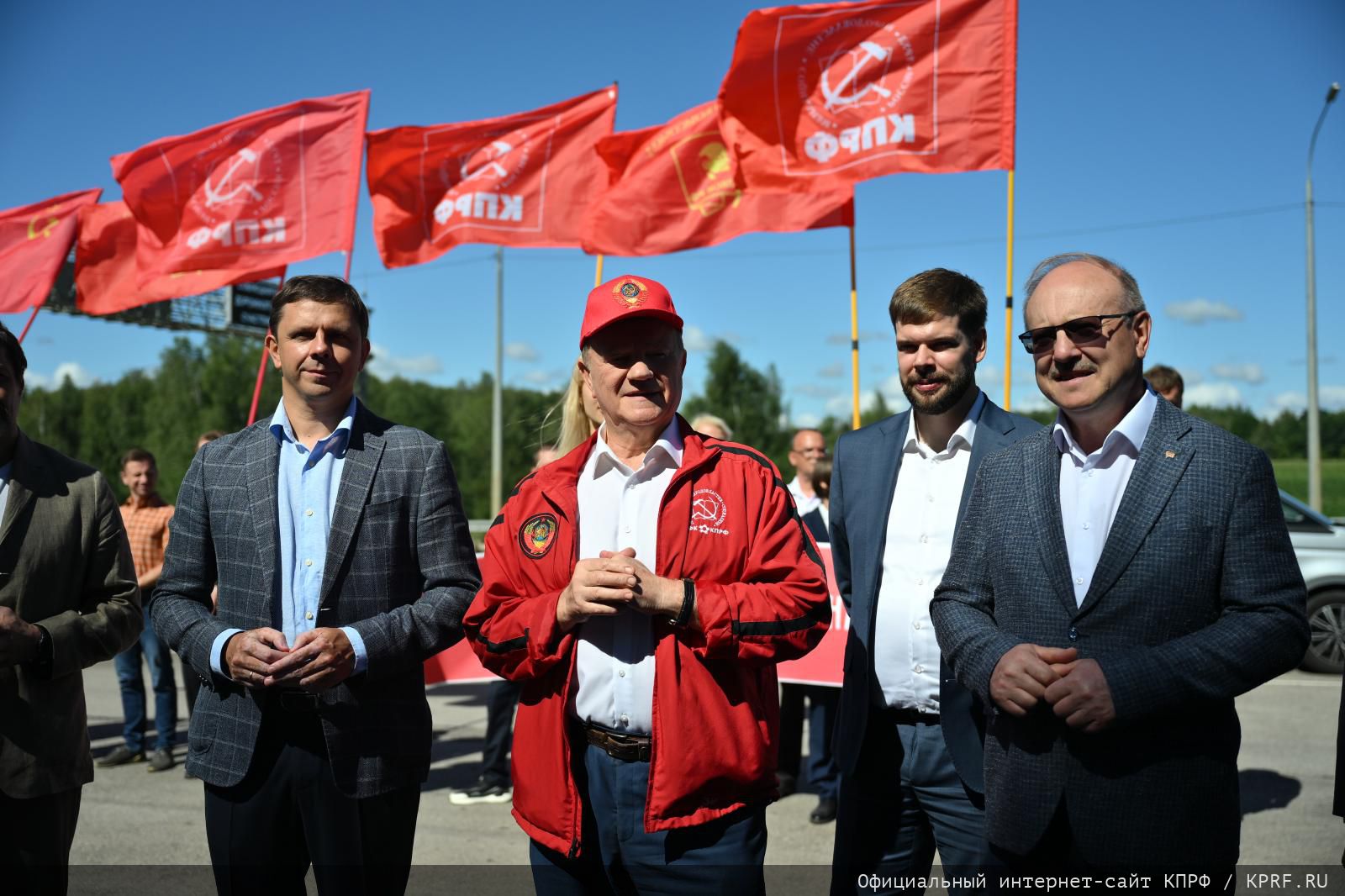 Г.А. Зюганов прибыл с рабочим визитом в Орловскую область
