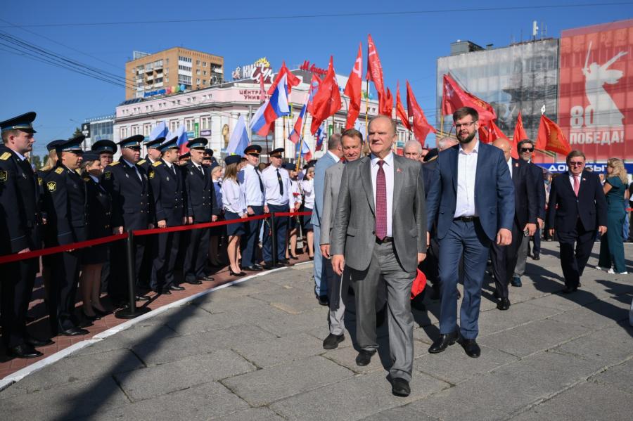 Состоялась рабочая поездка Г.А. Зюганова в Орловскую область