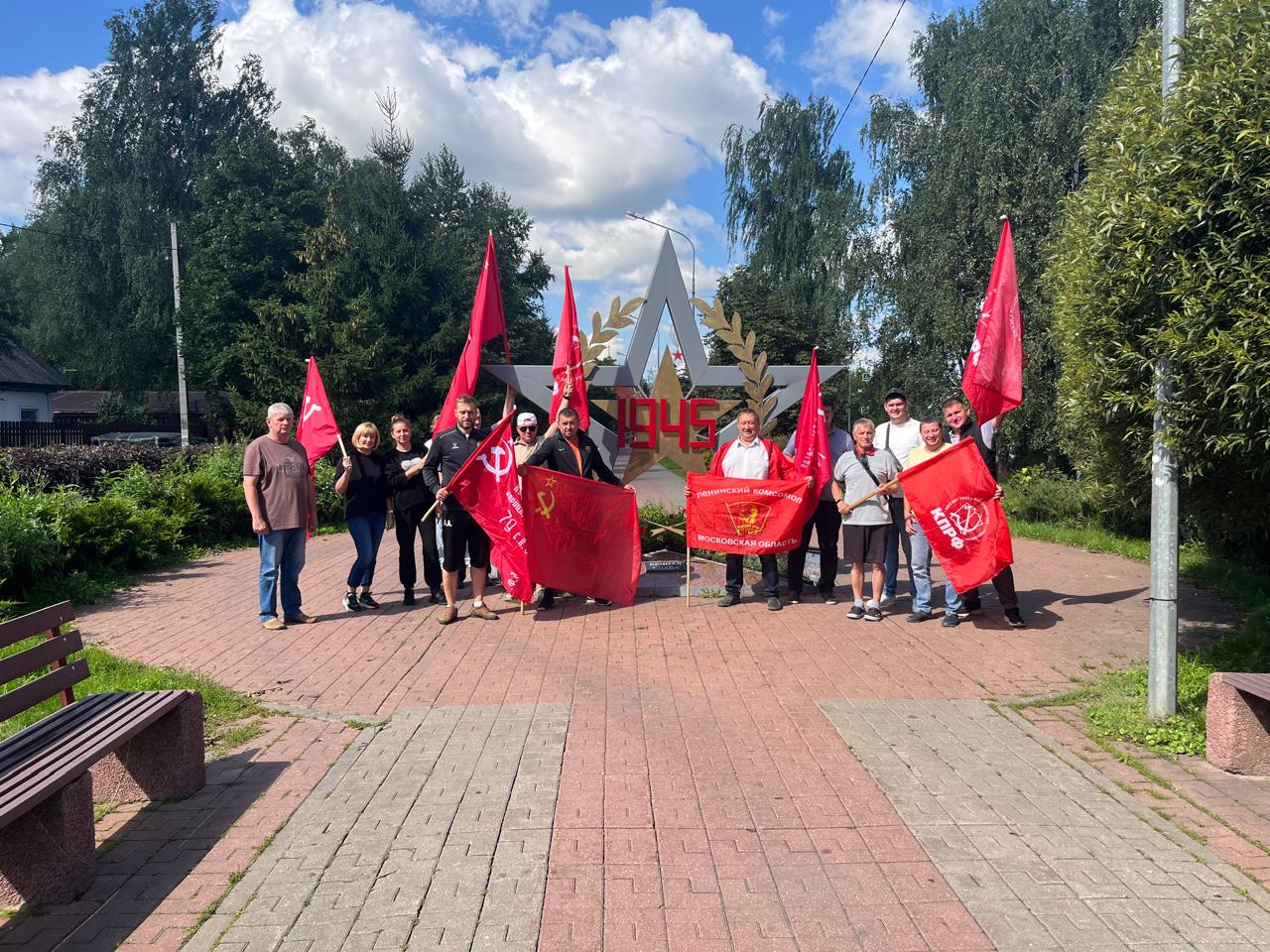 Автопробег «Красные крылья Победы» в Домодедово
