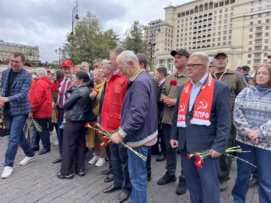 Г.А. Зюганов на митинге в Москве: «Идем нашим славным советским шагом – к новым Победам!»