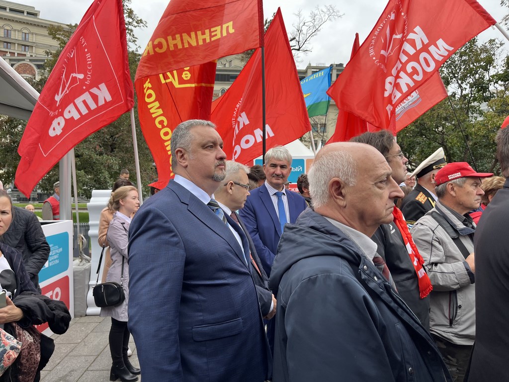 Г.А. Зюганов на митинге в Москве: «Идем нашим славным советским шагом – к новым Победам!»