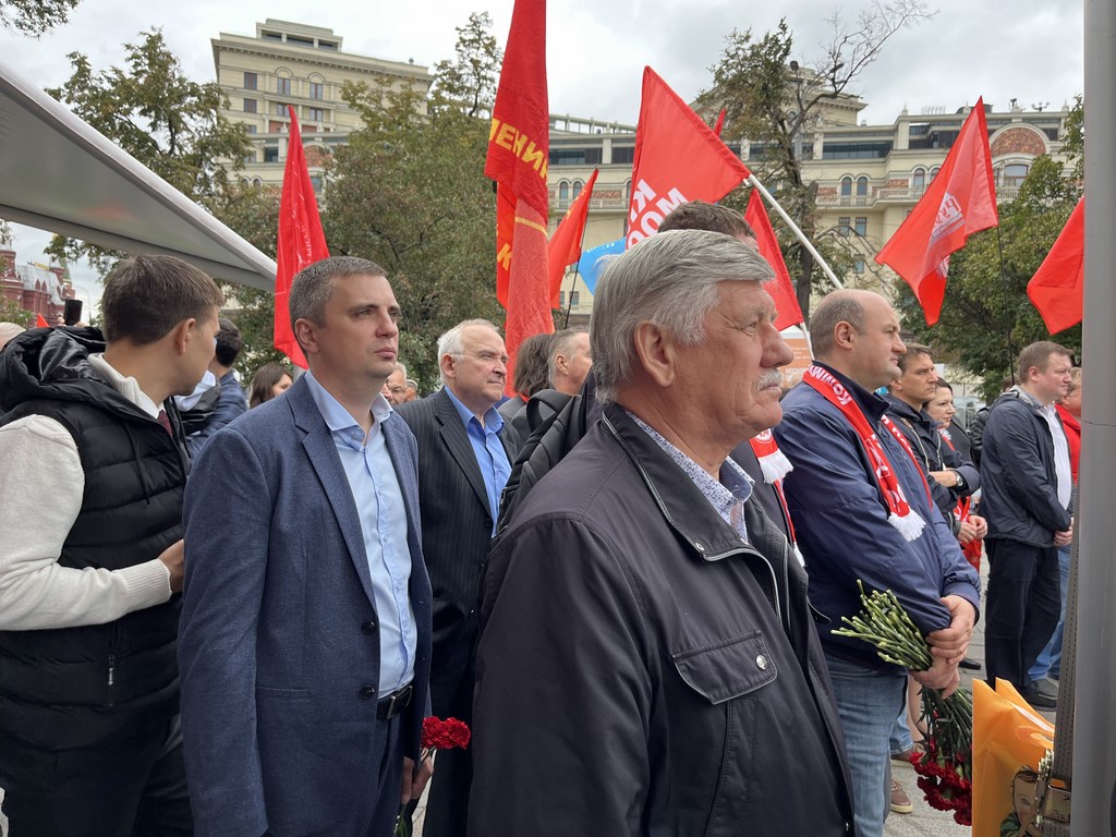 Г.А. Зюганов на митинге в Москве: «Идем нашим славным советским шагом – к новым Победам!»