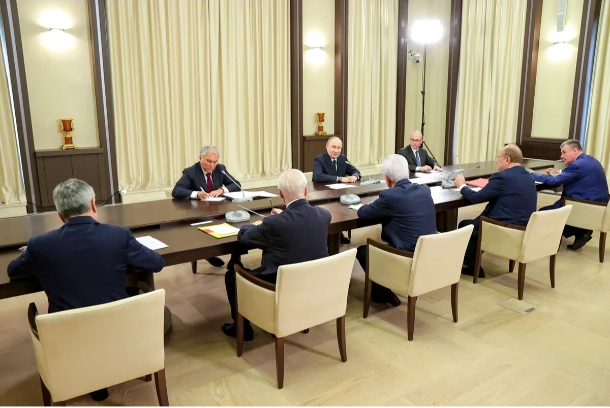 Г.А. Зюганов принял участие во встрече с Президентом РФ В.В. Путиным
