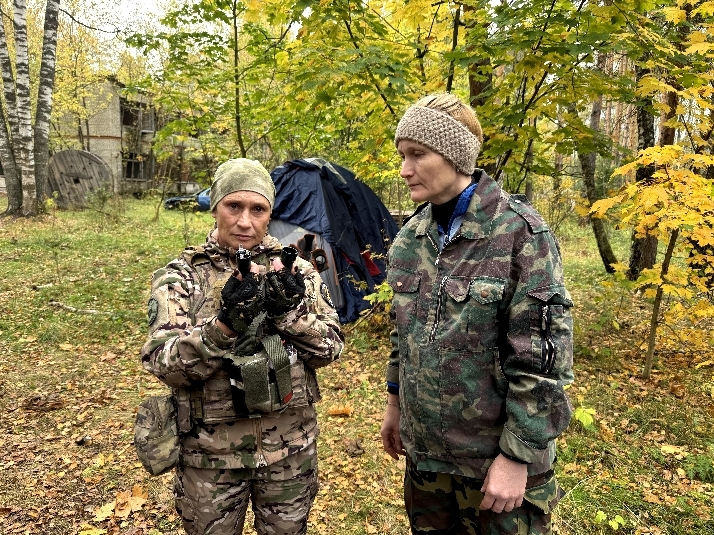 Подмосковный комсомол провел практический курс по военно-полевой медицине на полигоне «Дружба» в г. Балашихе