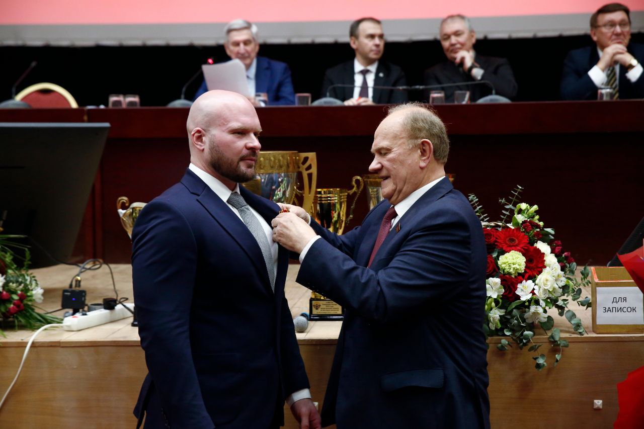 Александр Корнев удостоен ордена «За заслуги перед Партией»