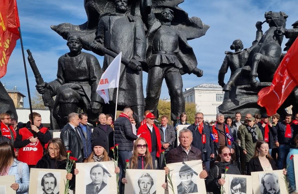 Г.А. Зюганов на митинге в Москве: Желаю всем мужества и воли для новых побед! (04.10.2025)