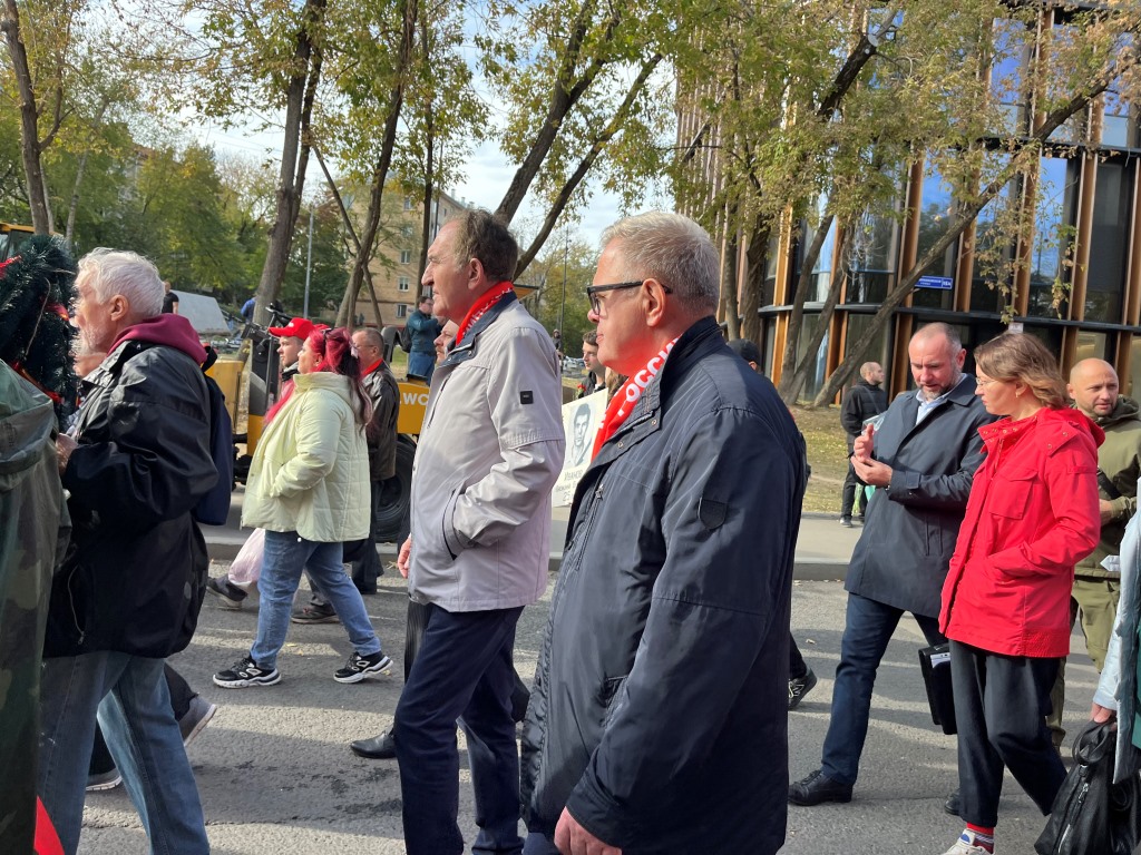 Г.А. Зюганов на митинге в Москве: Желаю всем мужества и воли для новых побед! (04.10.2025)