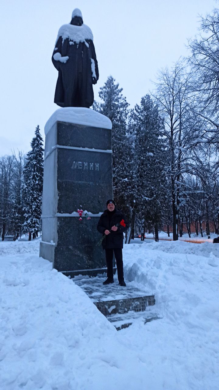 В Серпухове почтили память В.И. Ленина