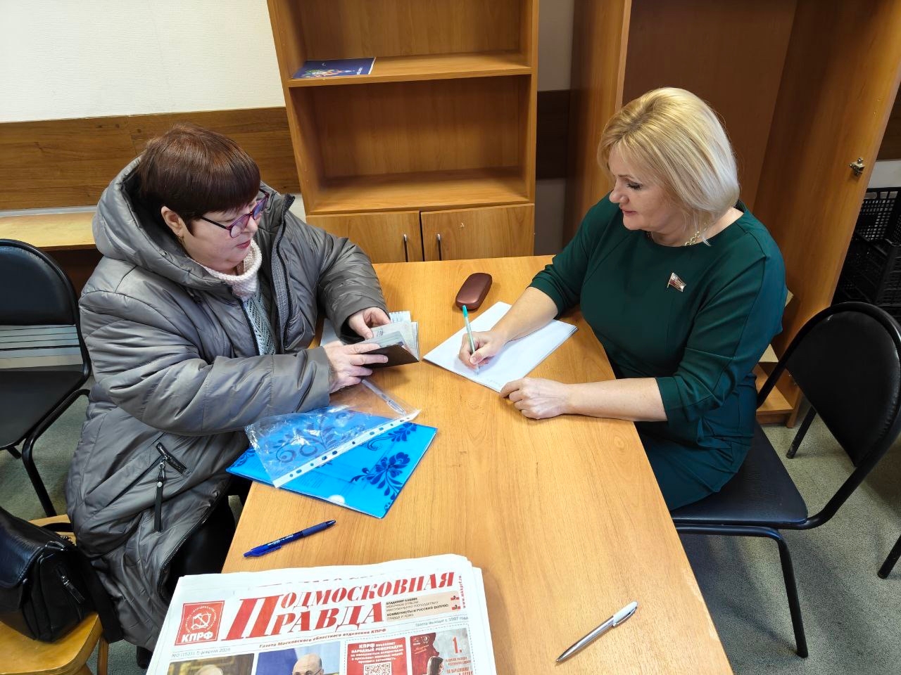 В Черноголовке прошел личный прием граждан