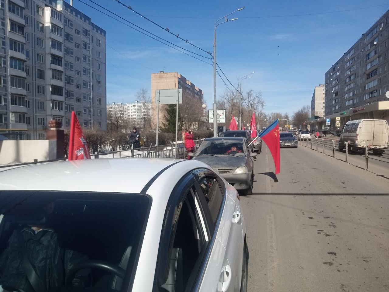 Автопробег в Сергиевом Посаде