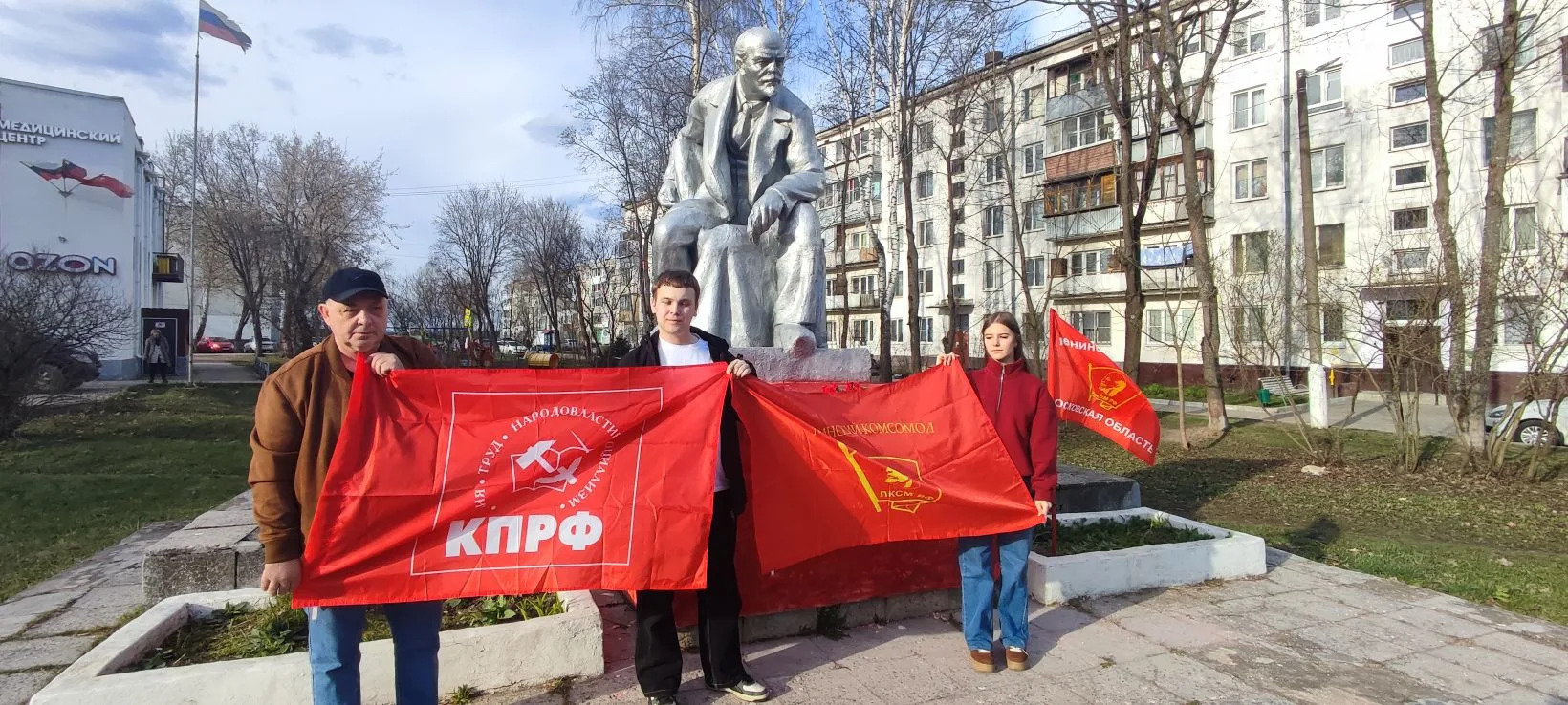 Ленин жив в делах и сердцах фрязинцев