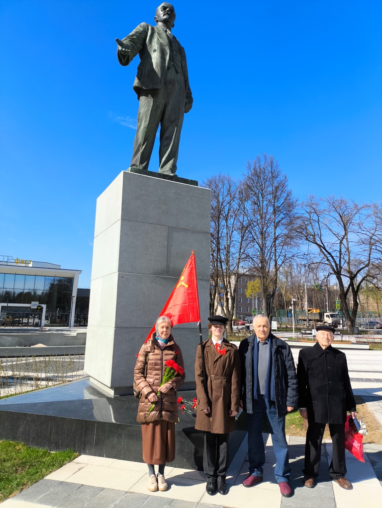Торжественные мероприятия в честь дня рождения В.И. Ленина прошли в Домодедово, Кашире, Мытищах, Павловском Посаде, Шатуре, Электростали