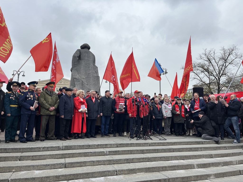 Г.А. Зюганов на Первомайской акции в Москве: Солидарность трудового народа – это главное оружие тех, кто борется за мир, справедливость и подлинную свободу! (01.05.2026)