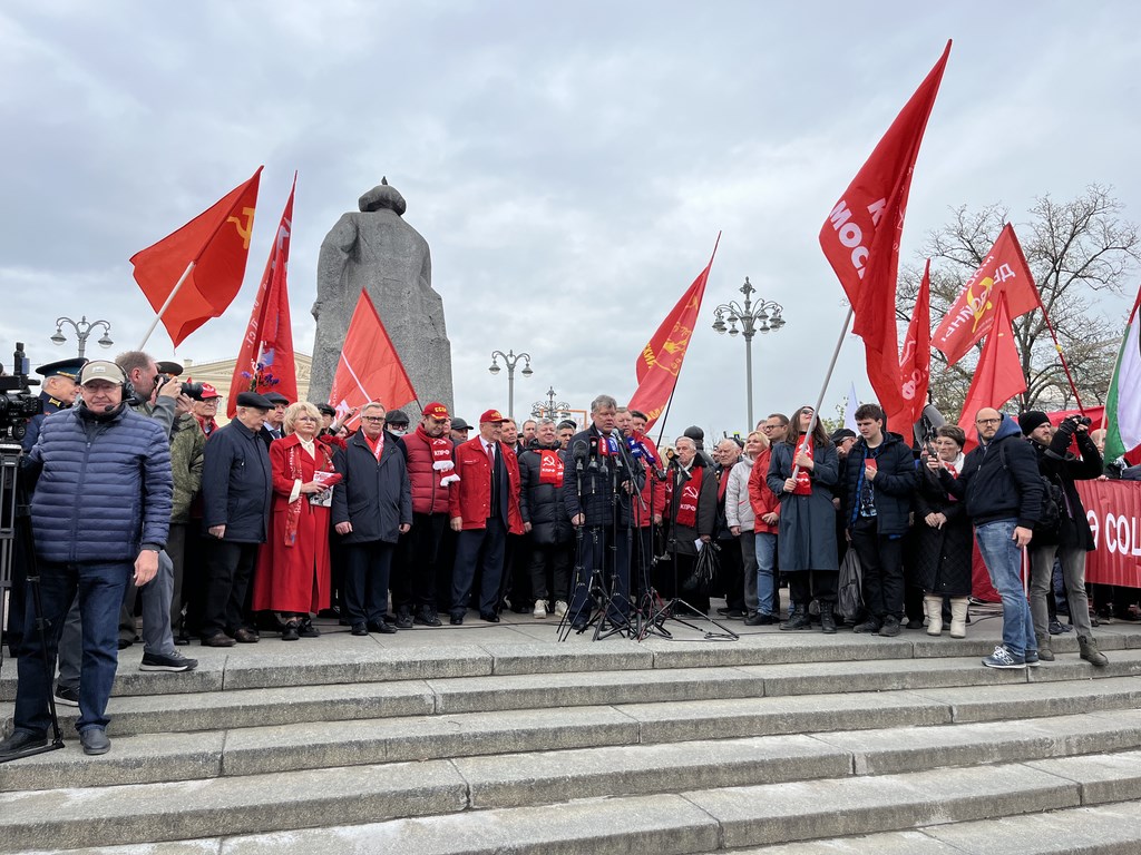 Г.А. Зюганов на Первомайской акции в Москве: Солидарность трудового народа – это главное оружие тех, кто борется за мир, справедливость и подлинную свободу! (01.05.2026)