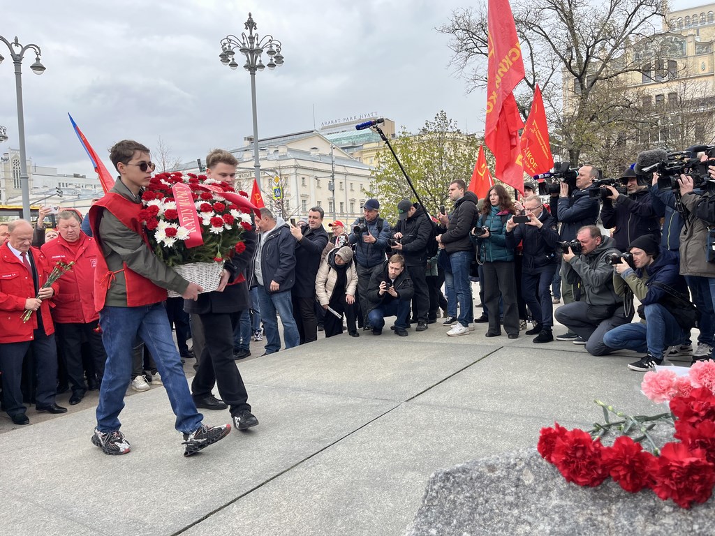 Г.А. Зюганов на Первомайской акции в Москве: Солидарность трудового народа – это главное оружие тех, кто борется за мир, справедливость и подлинную свободу! (01.05.2026)