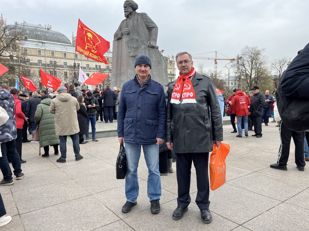 Г.А. Зюганов на Первомайской акции в Москве: Солидарность трудового народа – это главное оружие тех, кто борется за мир, справедливость и подлинную свободу! (01.05.2026)