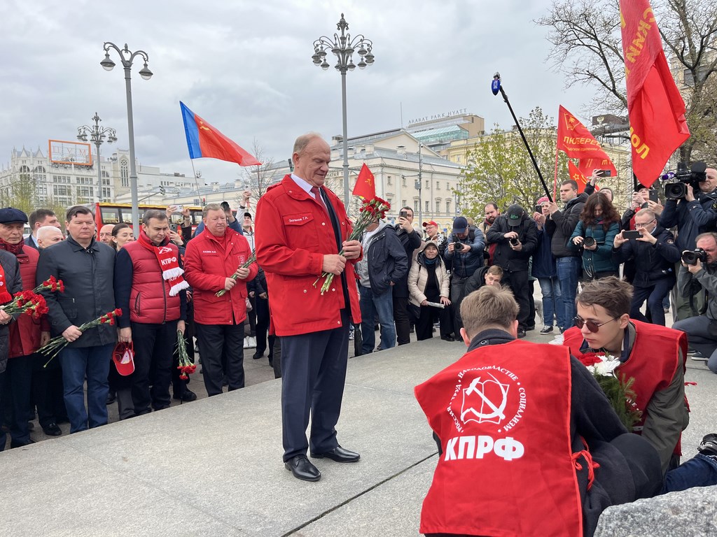 Г.А. Зюганов на Первомайской акции в Москве: Солидарность трудового народа – это главное оружие тех, кто борется за мир, справедливость и подлинную свободу! (01.05.2026)
