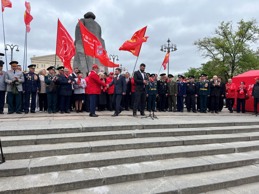 Г.А. Зюганов на митинге в Москве: Мы верны Великой Победе! (08.05.2026)
