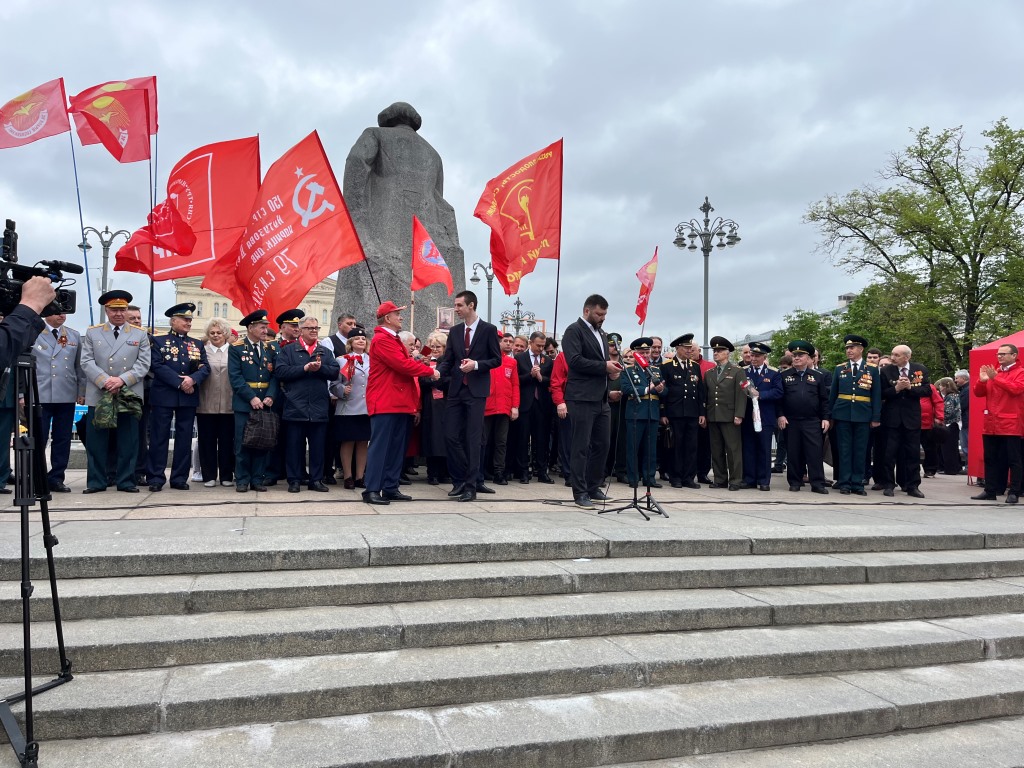 Г.А. Зюганов на митинге в Москве: Мы верны Великой Победе! (08.05.2026)