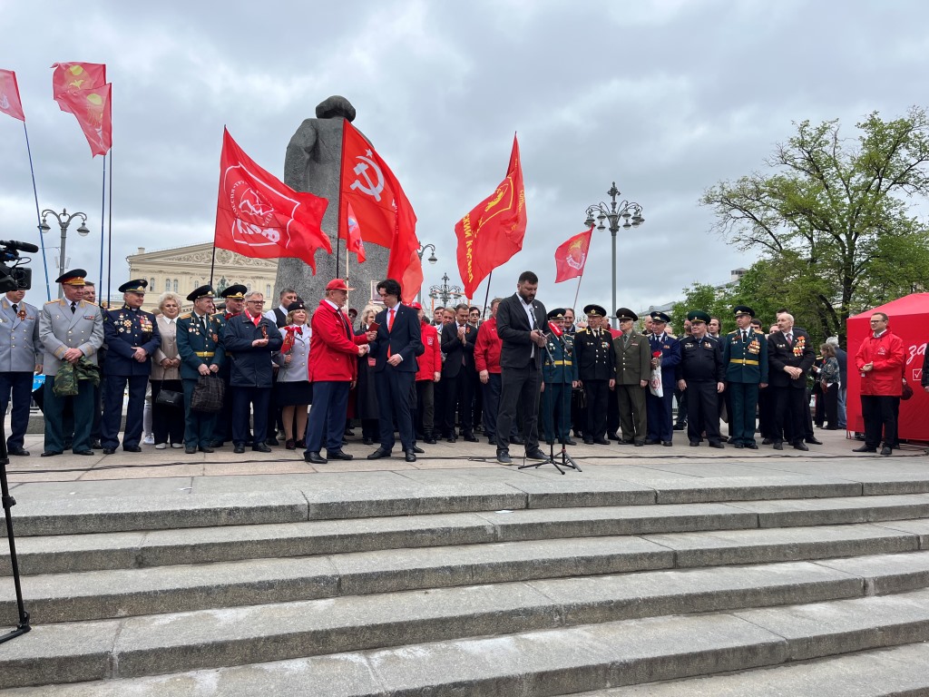 Г.А. Зюганов на митинге в Москве: Мы верны Великой Победе! (08.05.2026)