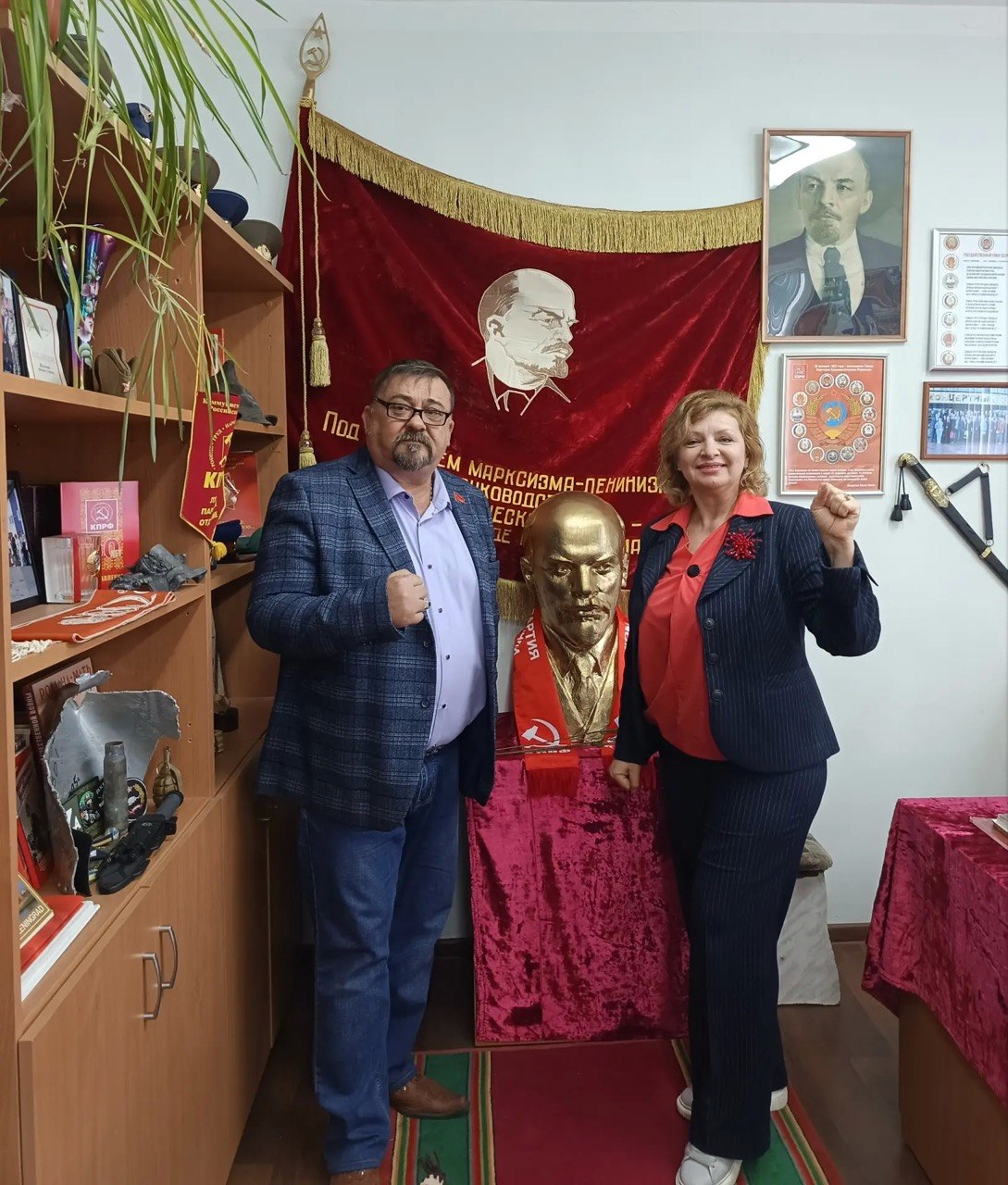 В Шаховском ГК КПРФ, прошли выборы на пост первого секретаря!