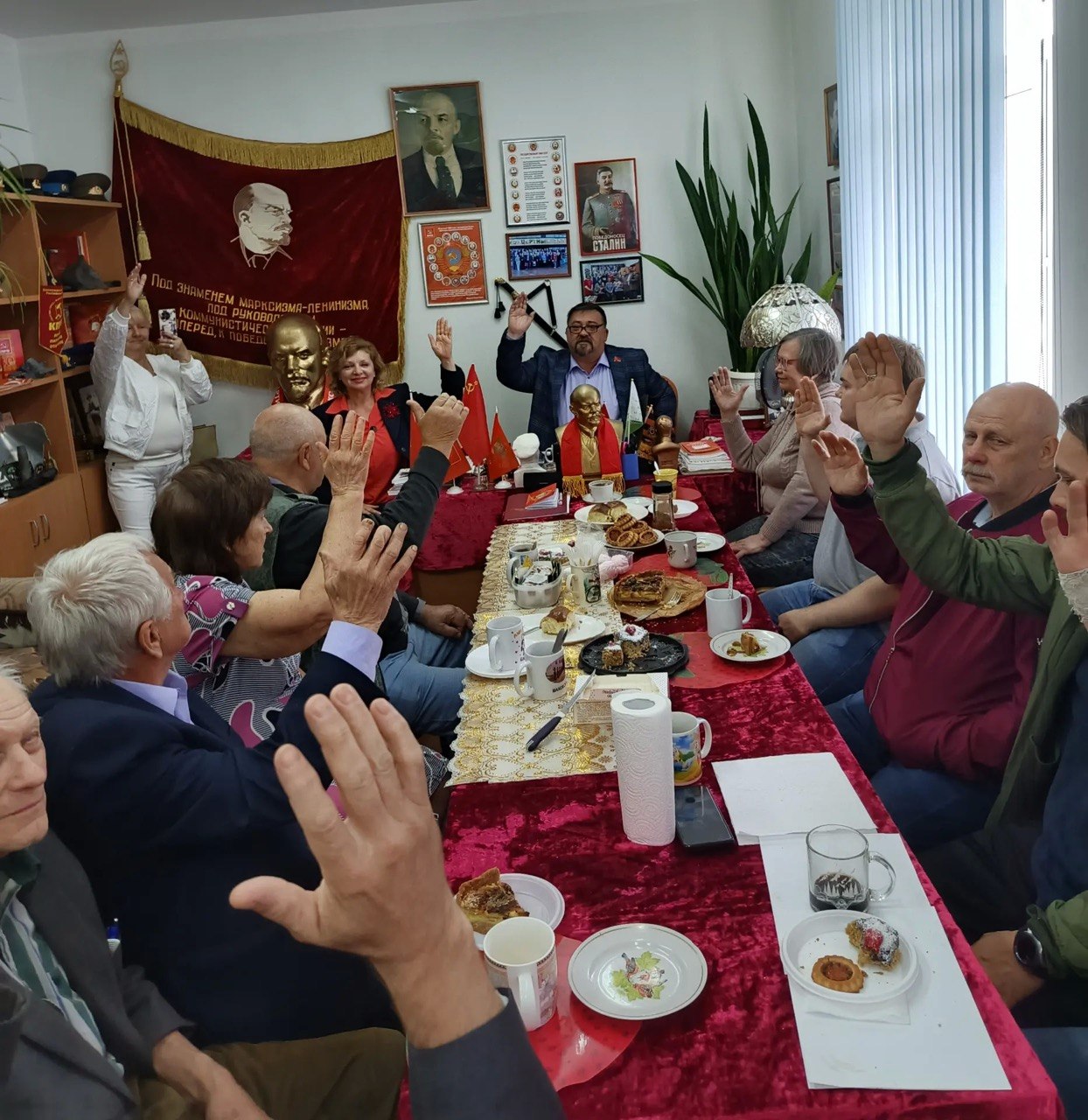 В Шаховском ГК КПРФ, прошли выборы на пост первого секретаря!