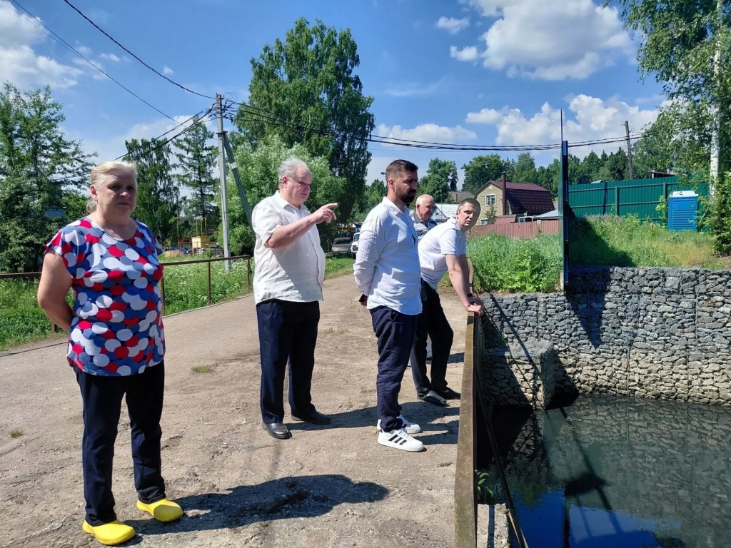 Канализационные сливы в р. Скалбу возобновились