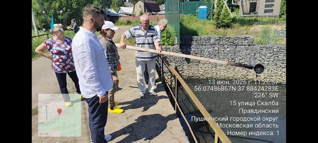 Канализационные сливы в р. Скалбу возобновились