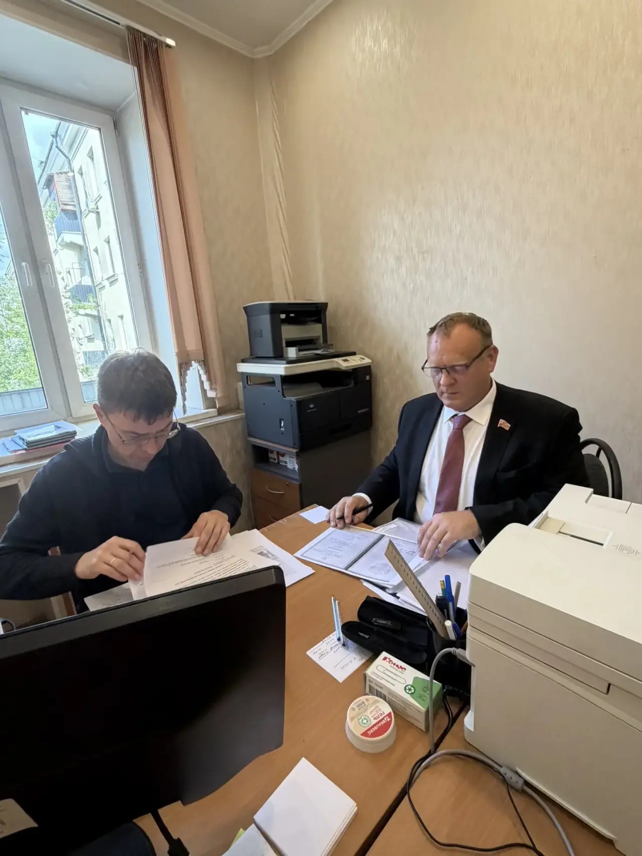 Олег Михайлович Зверев подал документы на выдвижение кандидатом в Государственную Думу и Московскую областную Думу
