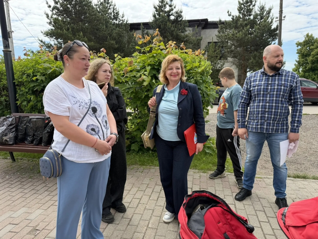 Теплая встреча в Рузе
