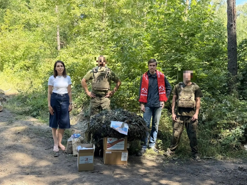 Своих не бросаем: «Большевик» привез блиндажам тепло и лекарства
