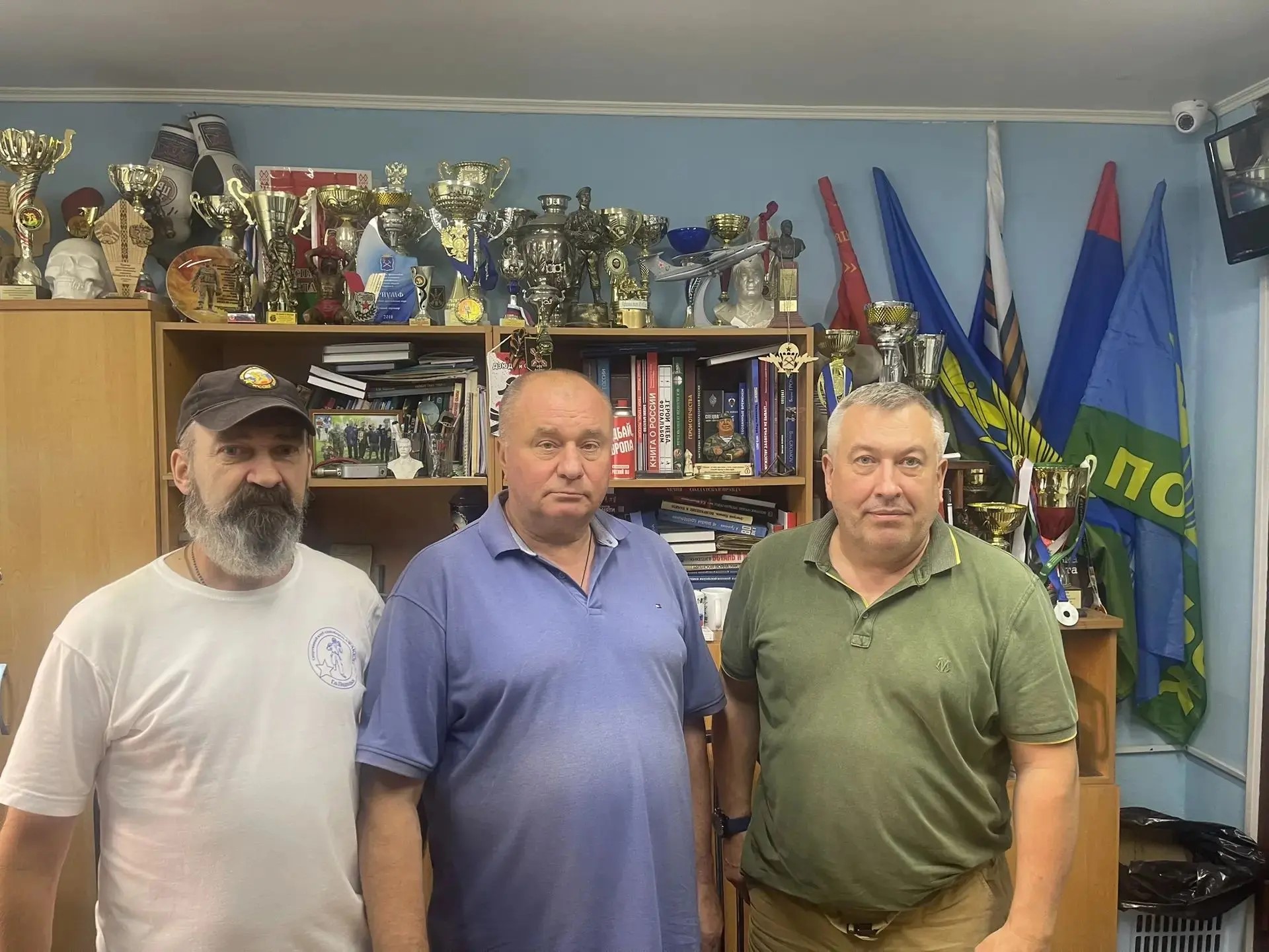 Андрей Черепенников провел встречу с членами Подольского городского отделения Союза десантников России