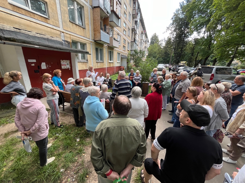 Встреча с жителями поселка Загорянский