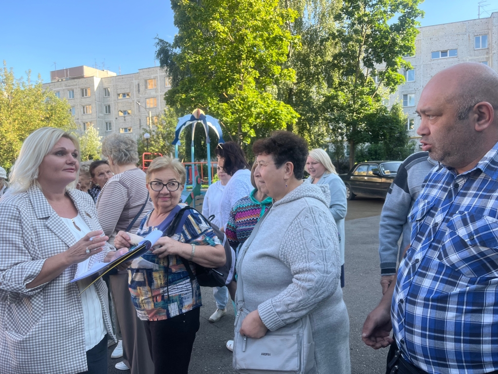 Встреча в поселке Свердловский
